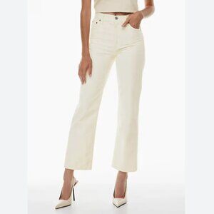 Aritzia Denim Forum Arlo High Rise Straight Corduroy, size 27, length 28
